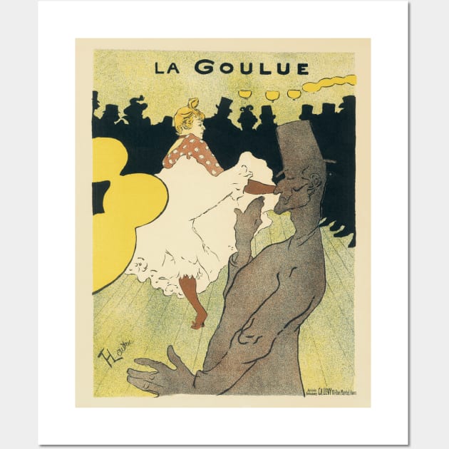 La Goulue by Toulouse Lautrec Wall Art by MasterpieceCafe